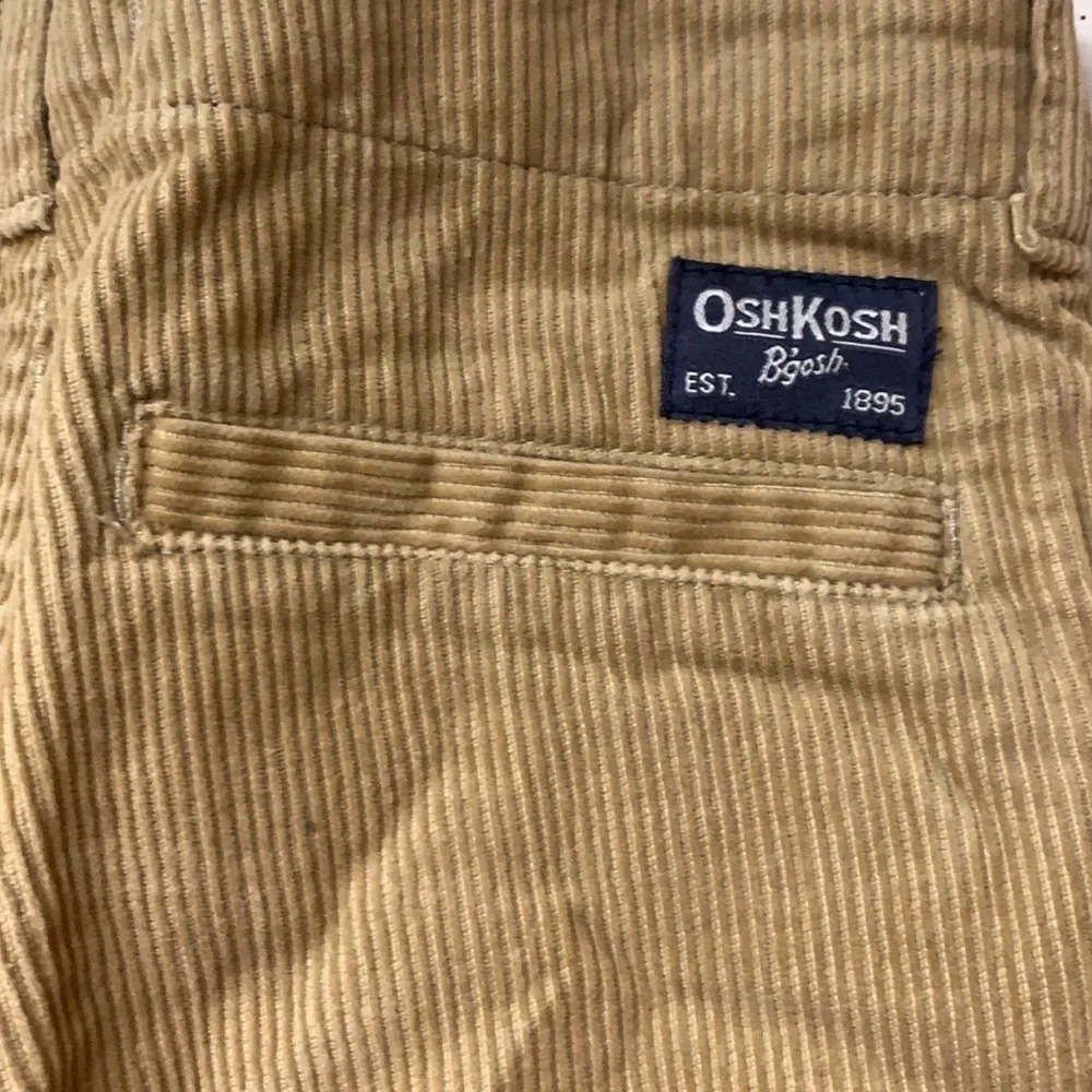 OshKosh B’Gosh 4 toddler corduroy tan straight leg pants kids clothes